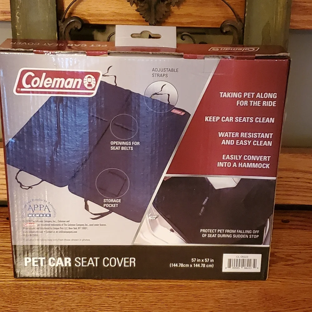 Colman Pet Car Seat Cover (57